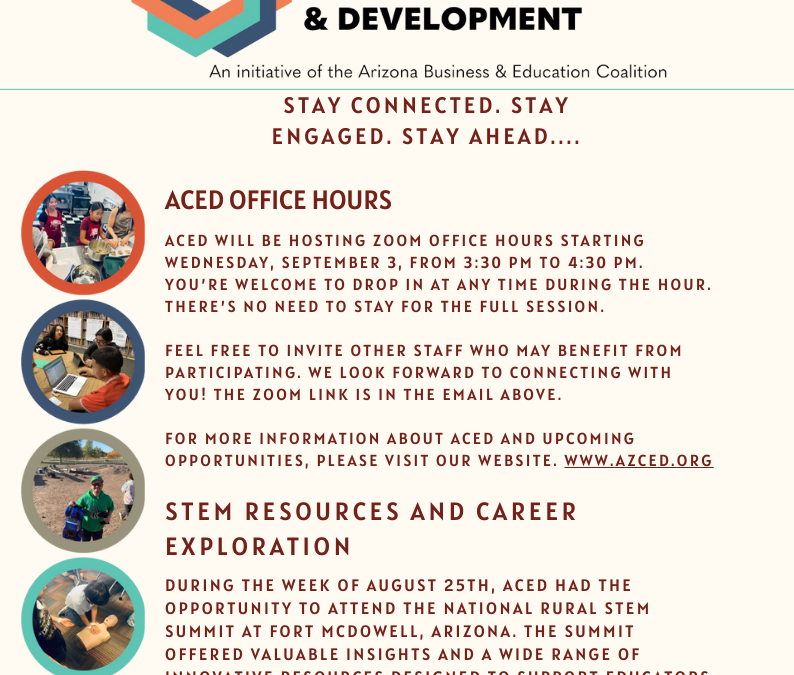 ACED Weekly Newsletter