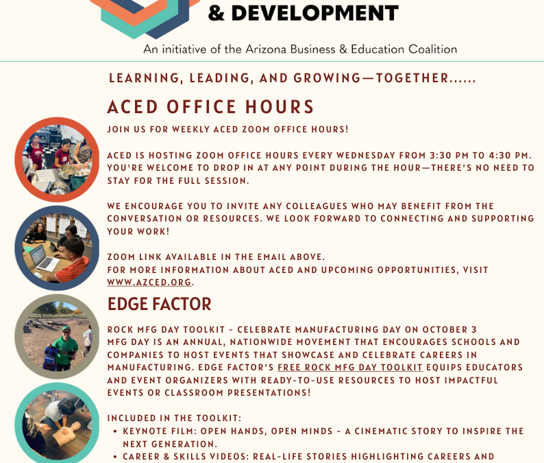 ACED Newsletter
