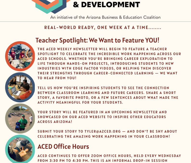 ACED Newsletter