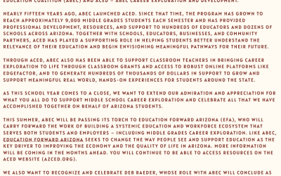 ACED Newsletter